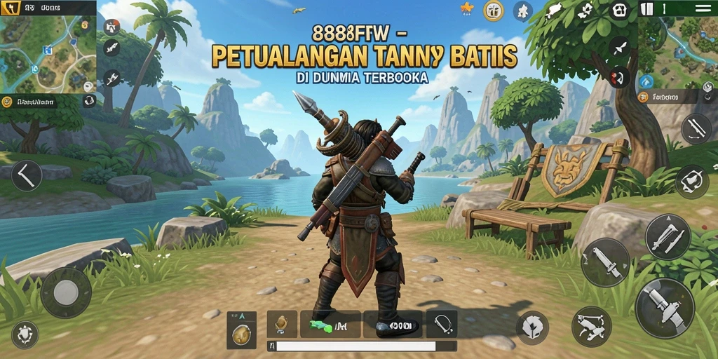 Tampilan gameplay menakjubkan di dunia terbuka 888FW.