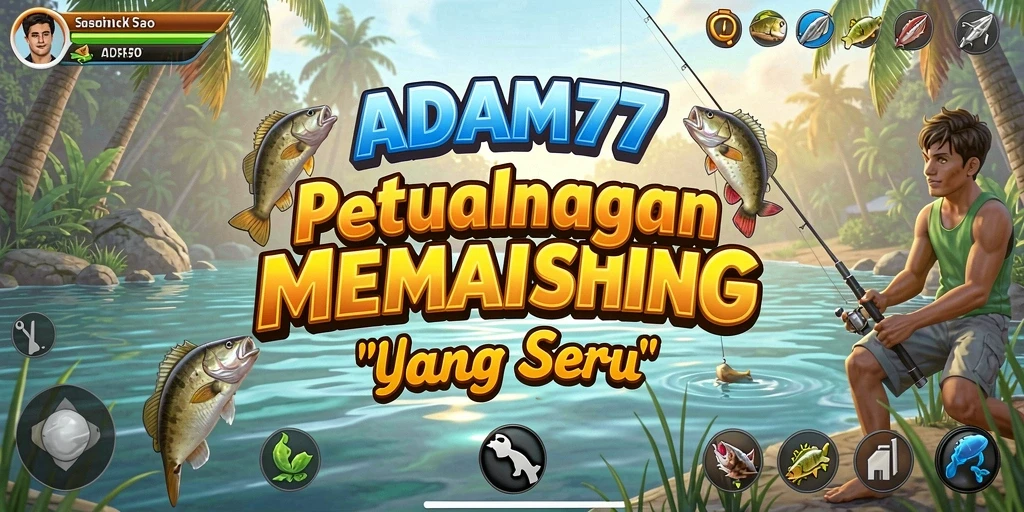 Tangkapan ikan yang mengesankan di game ADAM77.