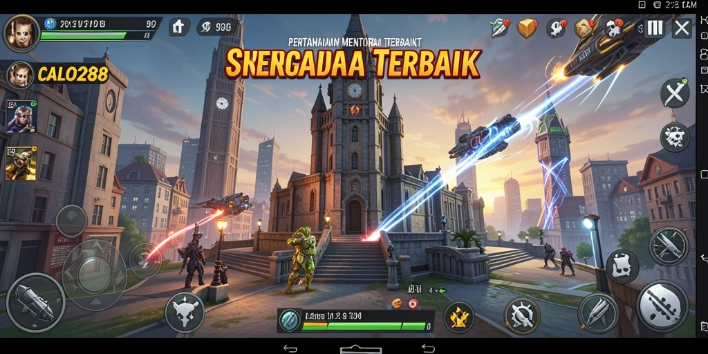 Gameplay intens di CALO288 dengan strategi Tower Defense yang mendebarkan.