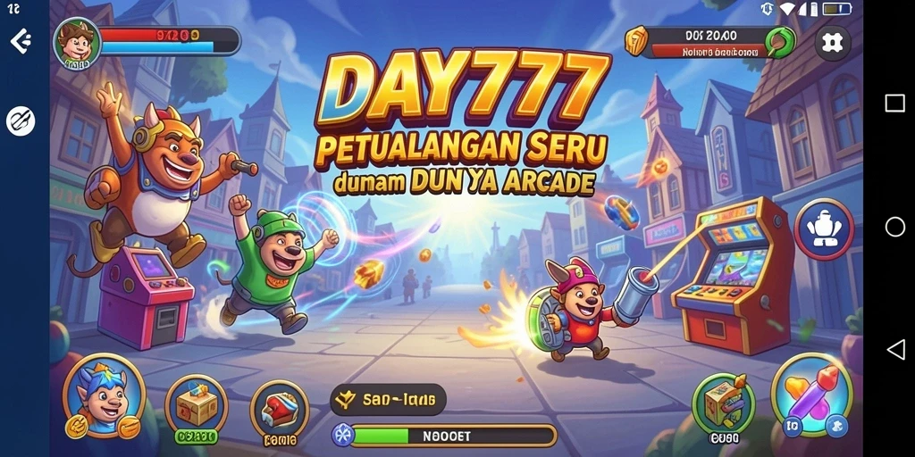 Screenshot DAY777 menampilkan gameplay dengan aksi cepat dan grafis yang menarik.