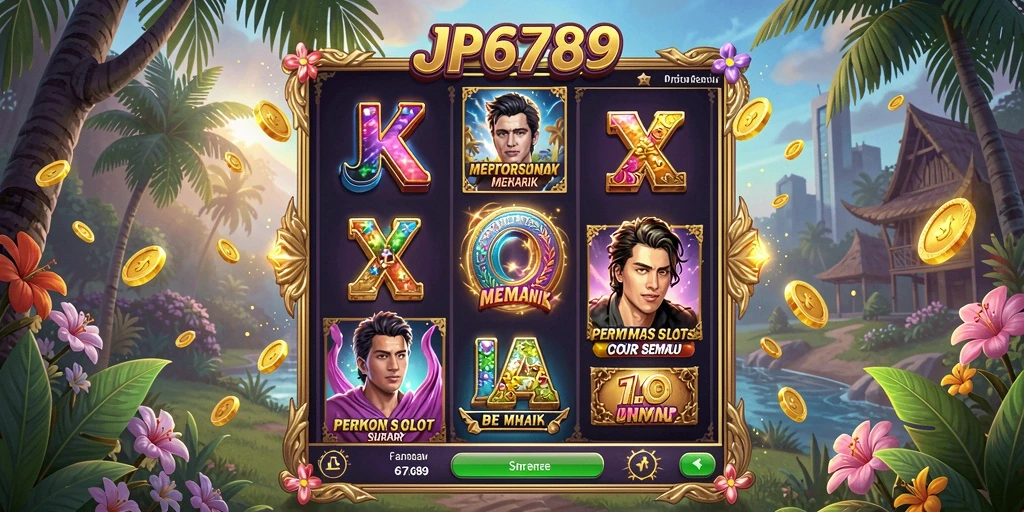 Tampilan menarik gameplay Slot JP6789 dengan putaran dan bonus.