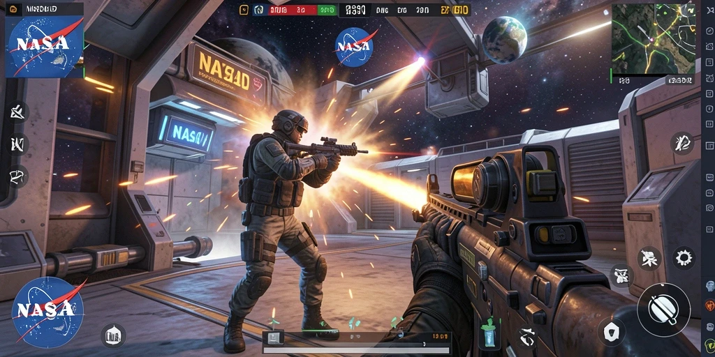 Tangkap momen seru dalam permainan FPS NASA4D.