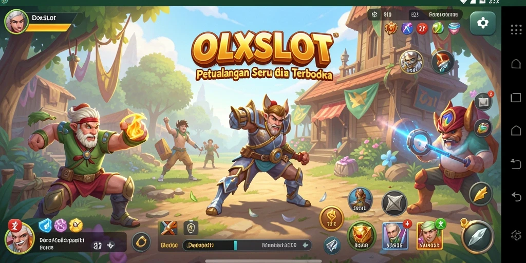 Screenshot utama OLXSLOT menampilkan gameplay yang mengesankan di dunia terbuka.