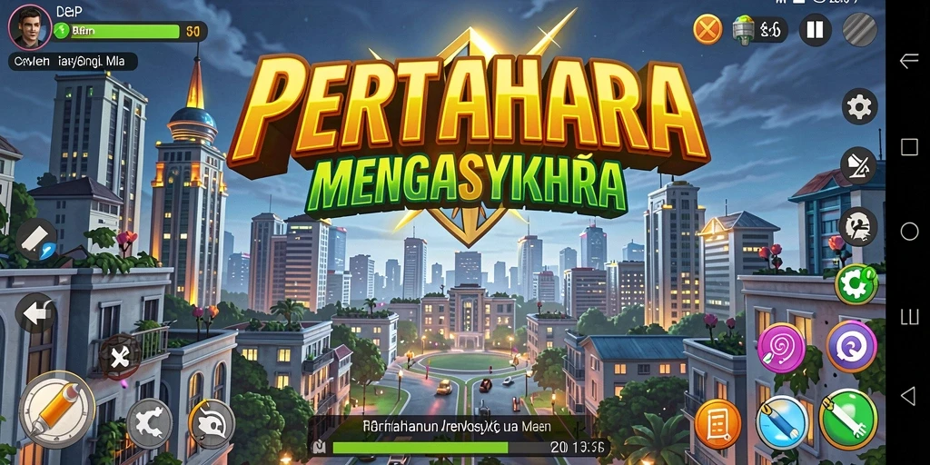 Tampilan gameplay Tower Defense yang seru dan menegangkan.