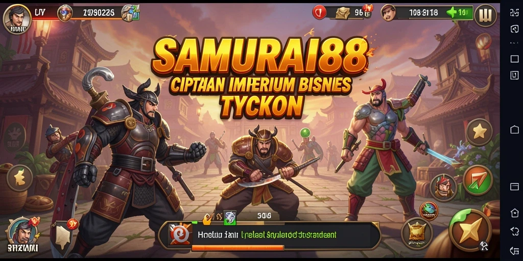 Tampilan gameplay SAMURAI88 yang menarik dan penuh strategi.