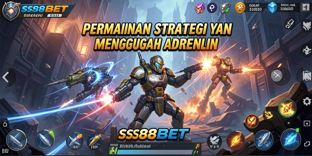 Tangkapan layar gameplay yang menampilkan strategi mendalam di SS88BET.