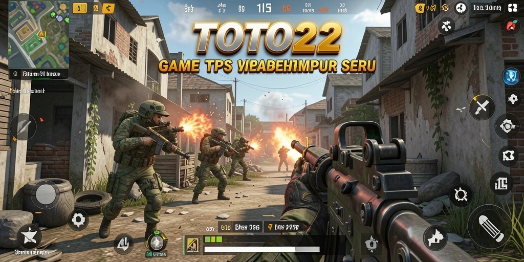 Tangkapan layar TOTO22 menampilkan aksi tembak-menembak yang intens dan mendebarkan.