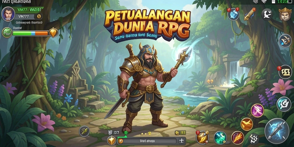 Gameplay RPG seru dengan petualangan menantang di VM777.